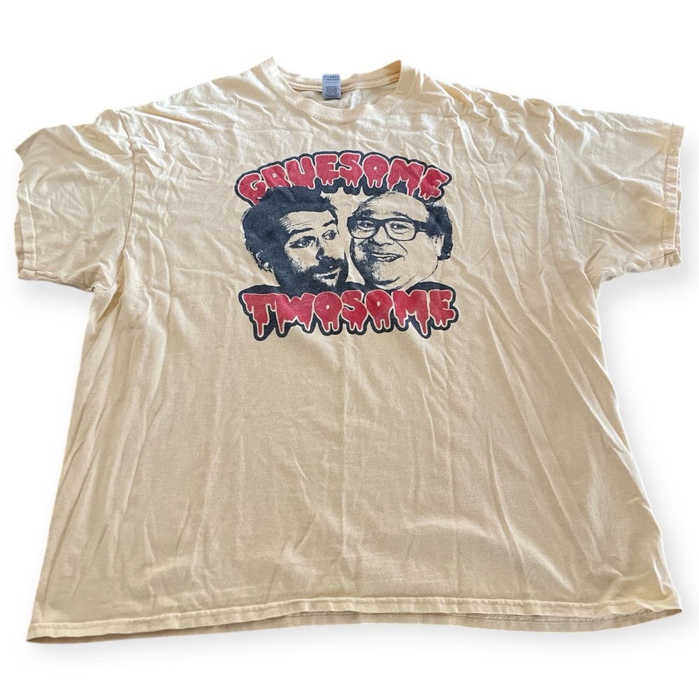 Always Sunny In Philadelphia Size 2XL T Shirt Grusome Twosome Funny Fan FX Pub